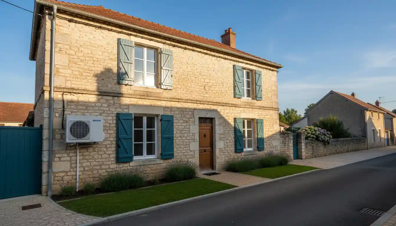 Installation pompe à chaleur à Chaptelat