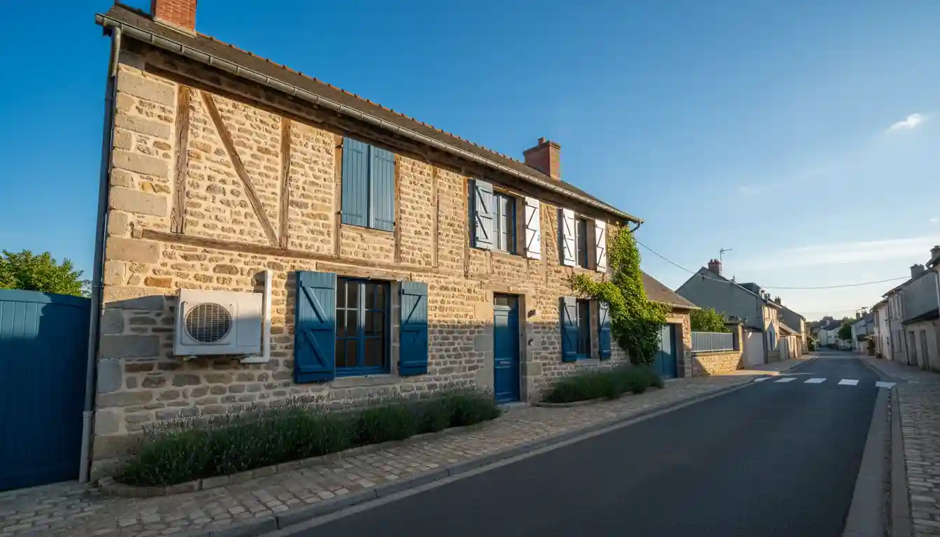 Installation pompe à chaleur à Isle