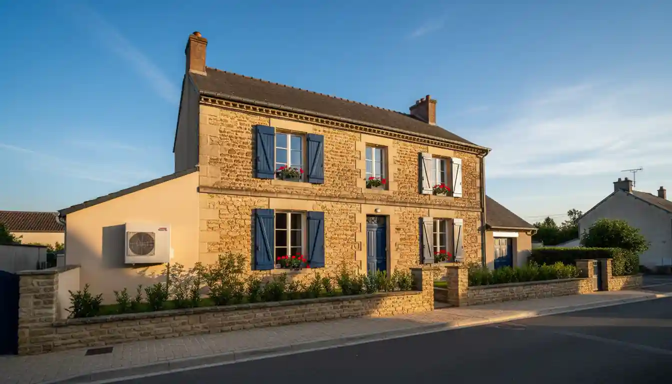 Installation pompe à chaleur à Javerdat