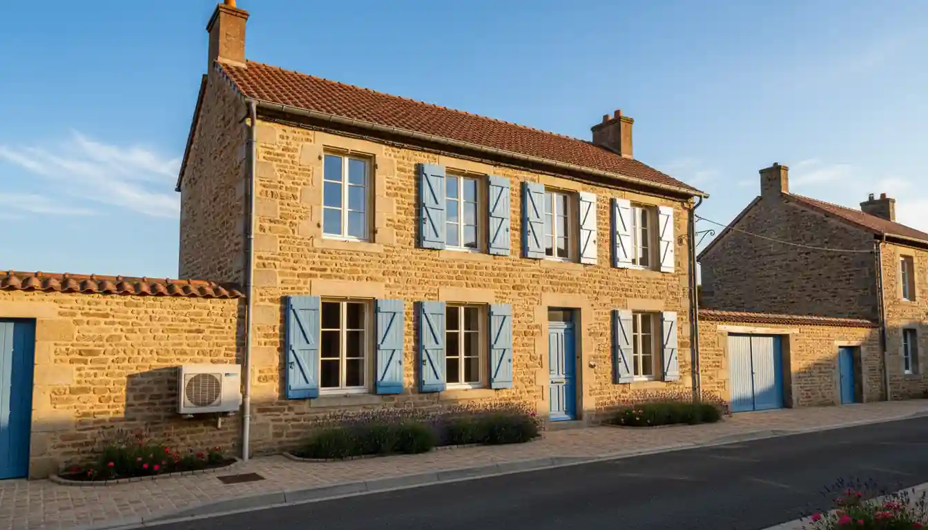 Installation pompe à chaleur à Le Dorat