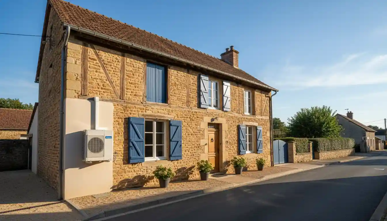 Installation pompe à chaleur à Verneuil-sur-Vienne